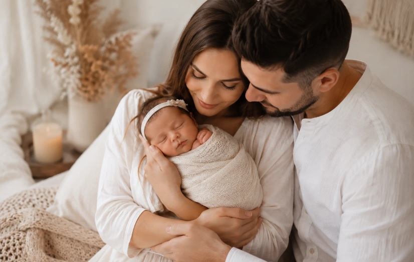 Newborn-Fotoshooting – Die ersten Tage für immer festhalten
